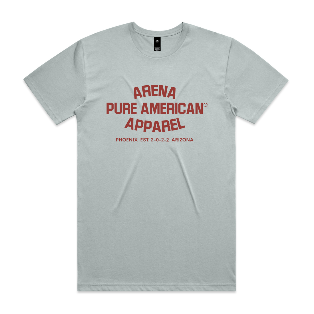 Smoke Pure American Staple Tee | Arena Apparel