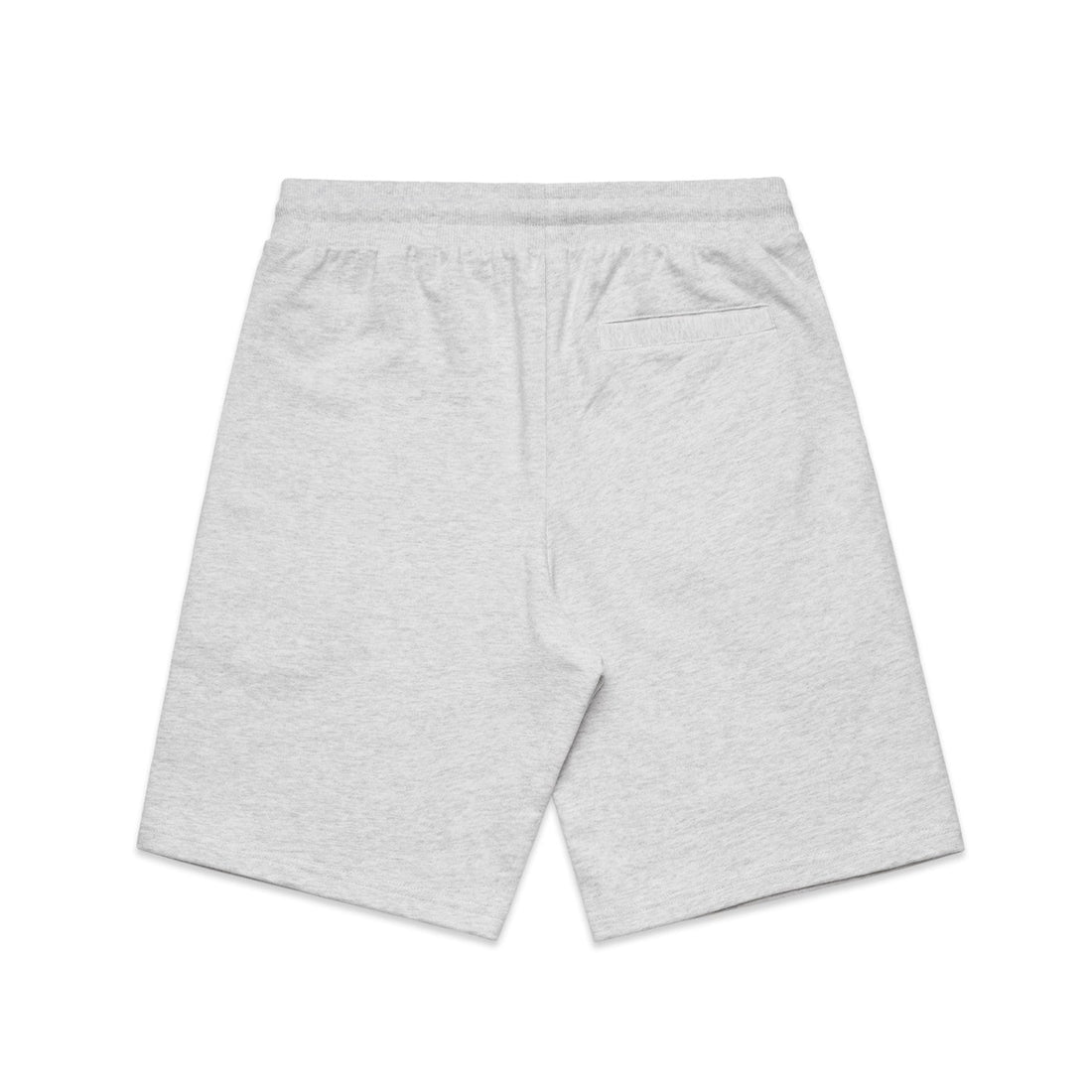 Stadium Shorts | Arena Custom Blanks - Arena Prints - Back - White Heather - Grey Marle