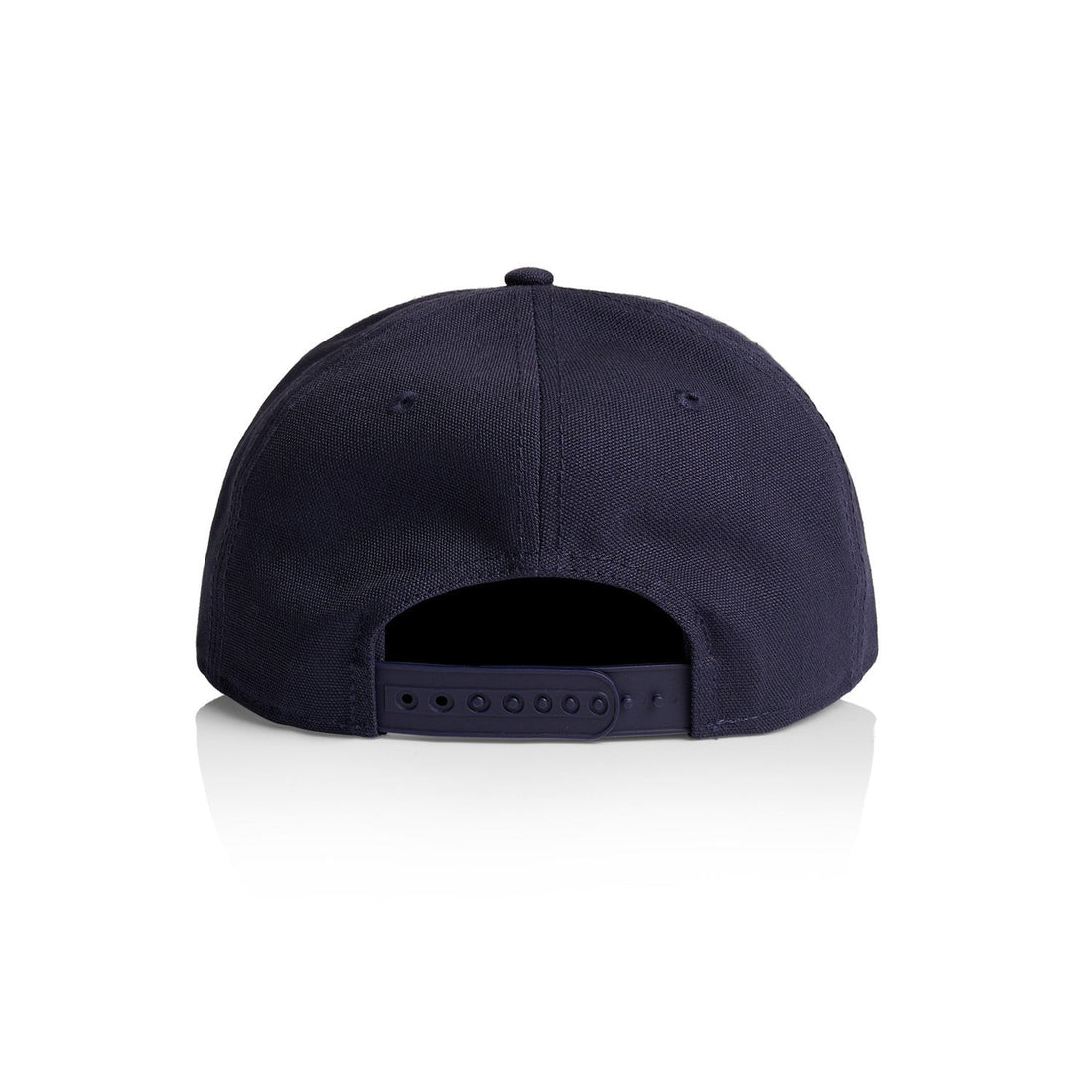 Stock Canvas Cap | Arena Custom Blanks - Arena Prints - Back - Midnight Blue - Blue