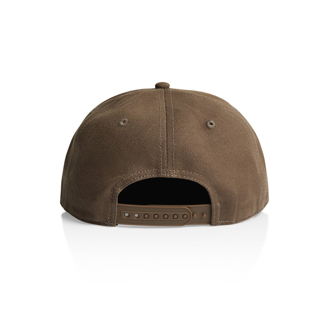 Stock Canvas Cap | Arena Custom Blanks - Arena Prints - Back - Walnut - Brown