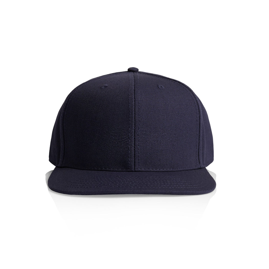 Stock Canvas Cap | Arena Custom Blanks - Arena Prints - Front - Midnight Blue - Blue