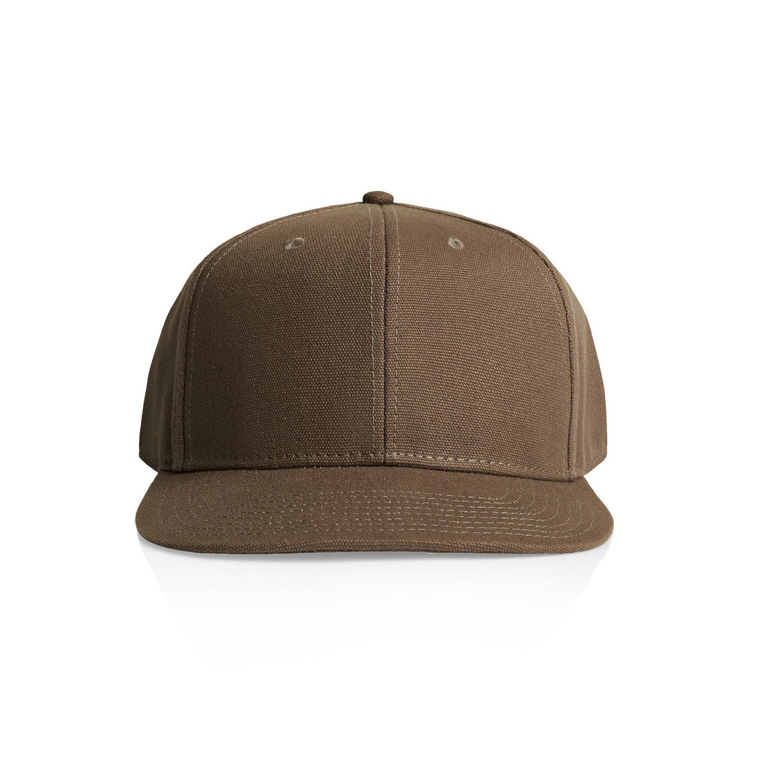 Stock Canvas Cap | Arena Custom Blanks - Arena Prints - Front - Walnut - Brown