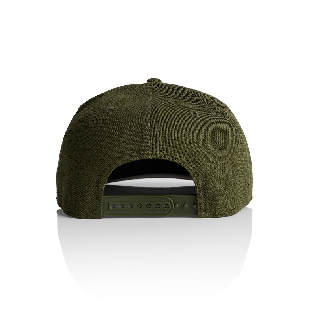 Stock Cap | Arena Custom Blanks - Arena Prints - Back - Army - Green