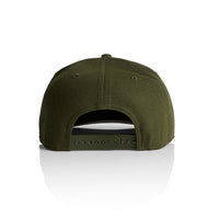 Stock Cap | Arena Custom Blanks - Arena Prints - Back - Army - Green