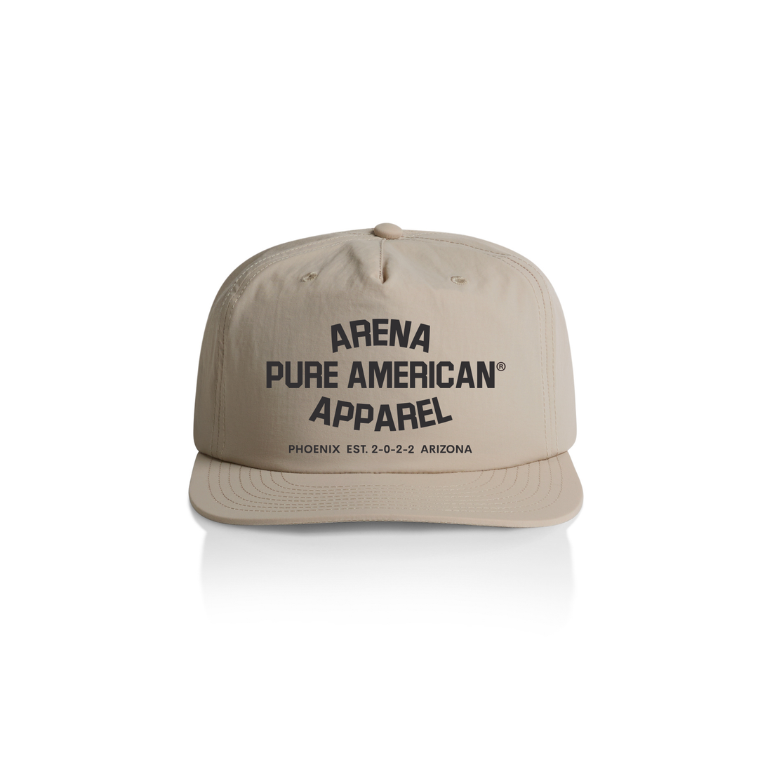 Taupe Pure American Surf Cap | Arena Apparel