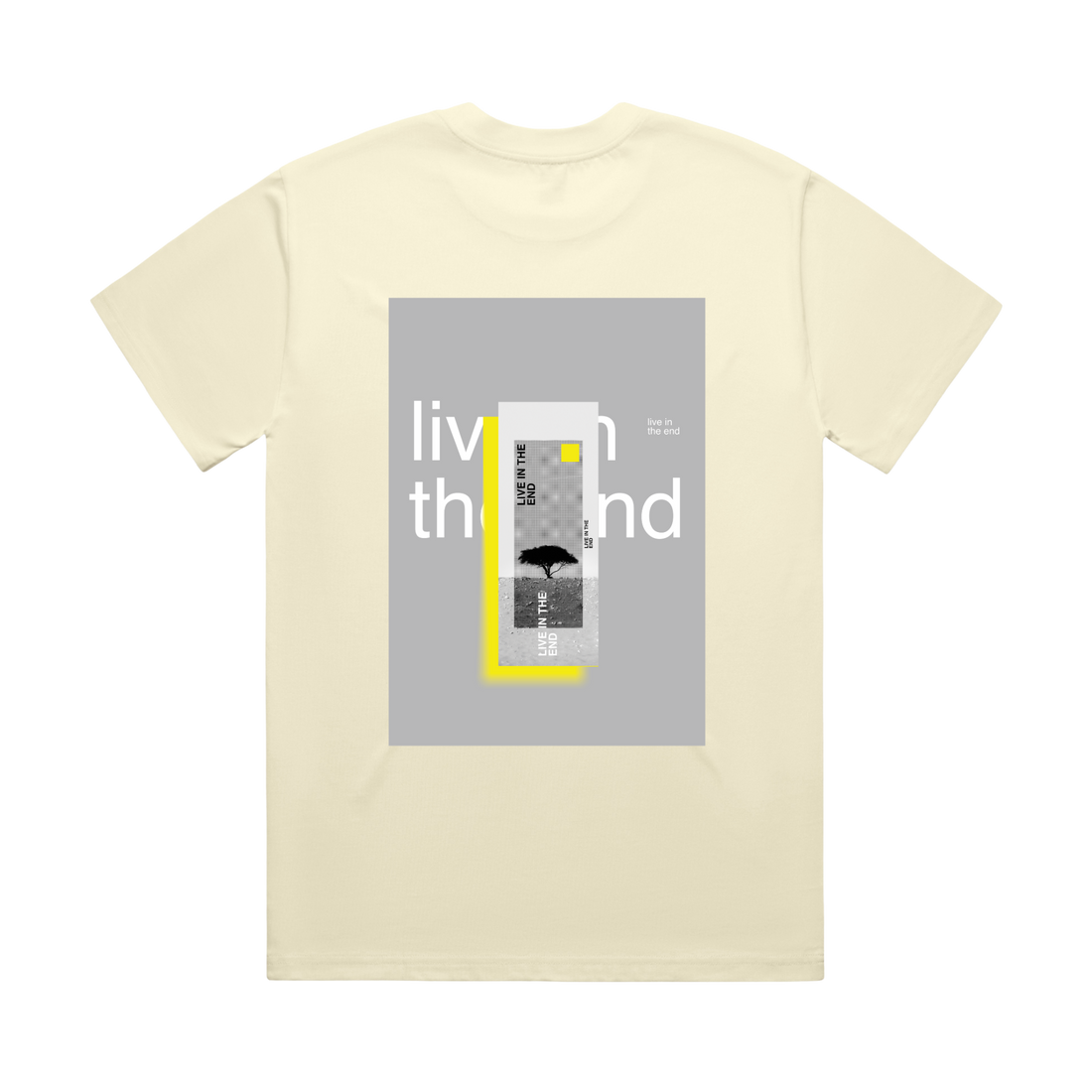 Live In The End Graphic Print Heavy Tee | Arena Apparel