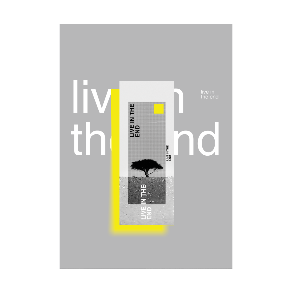 Live In The End Graphic Print Heavy Tee | Arena Apparel