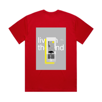 Live In The End Graphic Print Heavy Tee | Arena Apparel