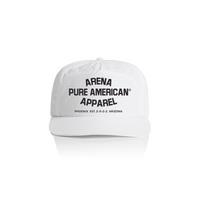 White Arena Apparel Pure American Surf Cap | Arena Apparel
