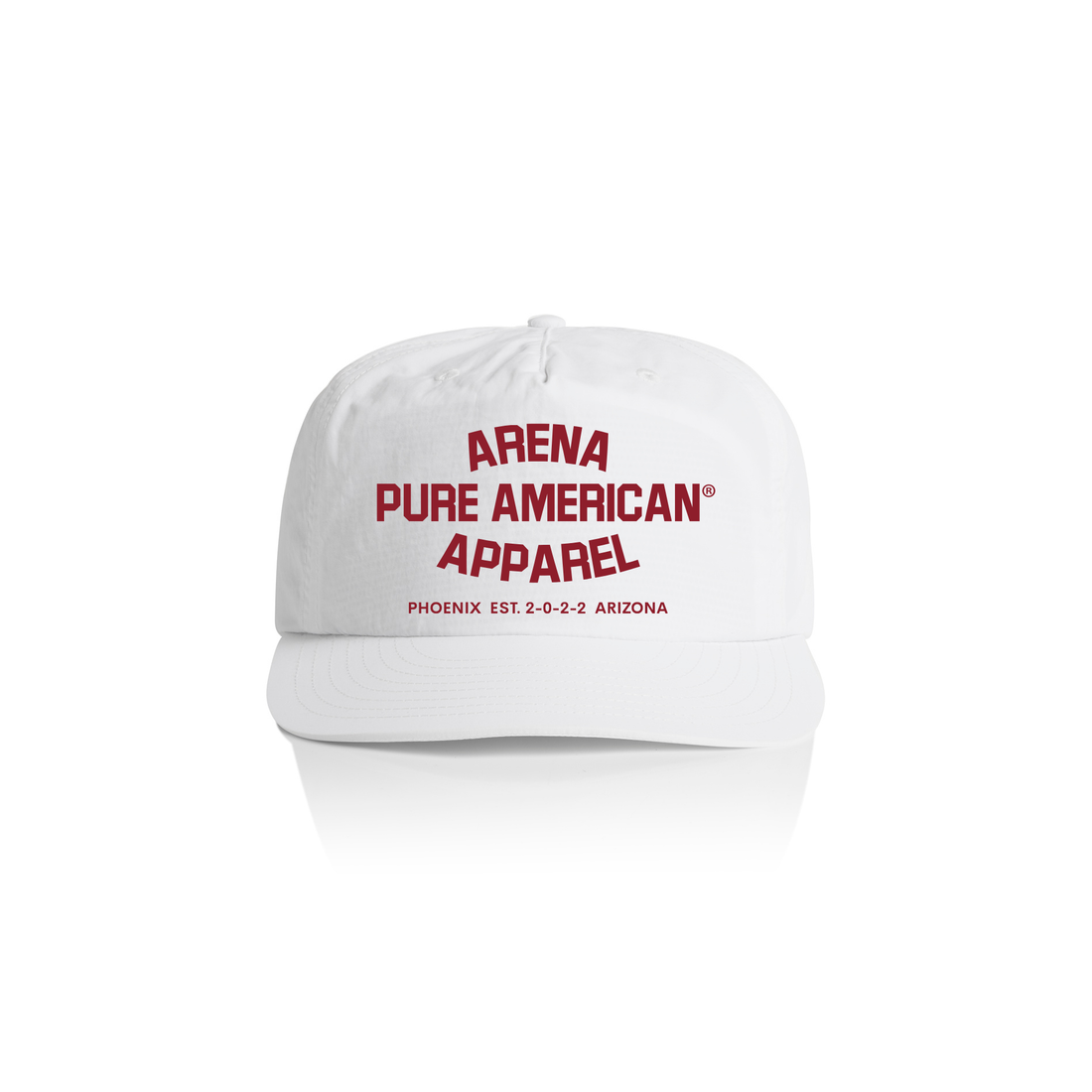 White Arena Apparel Pure American Surf Cap | Arena Apparel