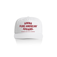 White Arena Apparel Pure American Surf Cap | Arena Apparel