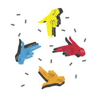  Finger Guns Socks