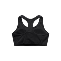 Women's Active Bra Top | Arena Custom Blanks - Arena Prints - Back - Black