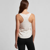 Women's Active Maple Racerback | Arena Custom Blank - Arena Prints - Modeled Shot - Back