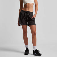 Women's Active Shorts | Arena Custom Blanks - Arena Prints - Modeled Shot - Cover