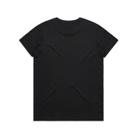 Women's Basic Tee | Arena Custom Blanks - Arena Prints - Back - Black