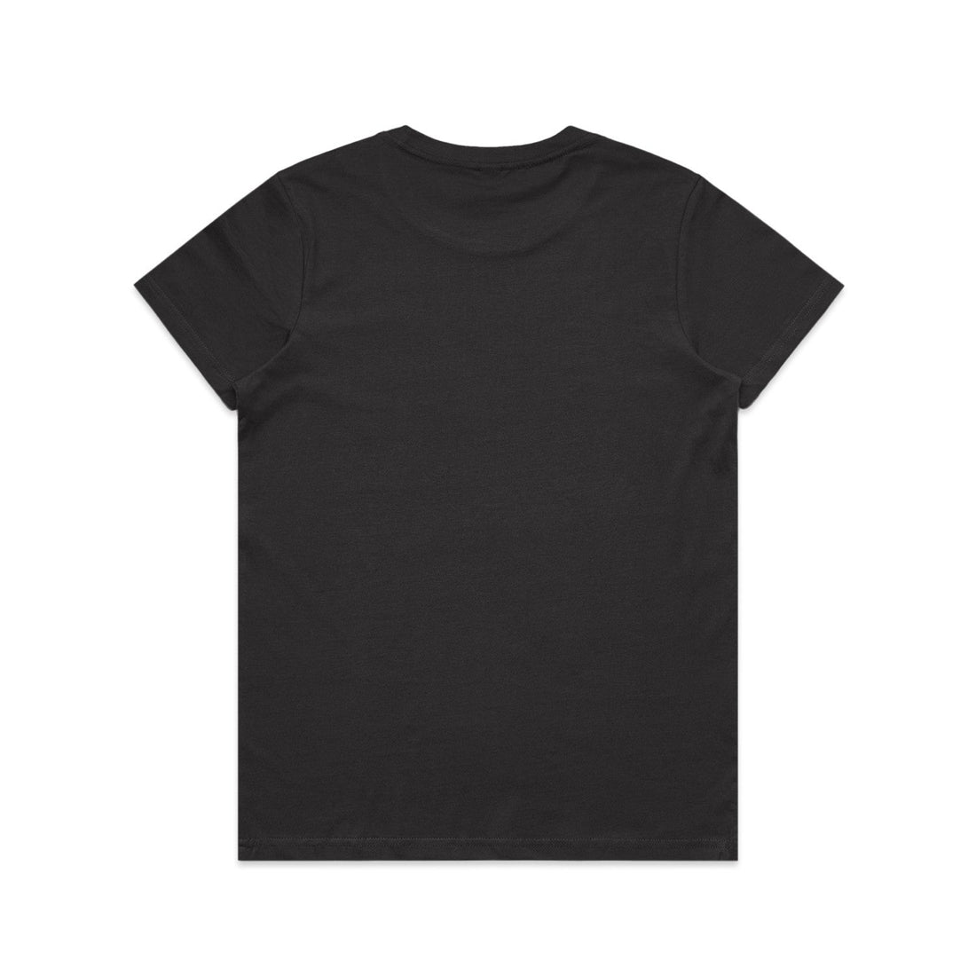 Women's Basic Tee | Arena Custom Blanks - Arena Prints - Back - Coal - Black
