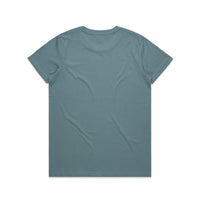 Women's Basic Tee | Arena Custom Blanks - Arena Prints - Back - Slate Blue - Blue