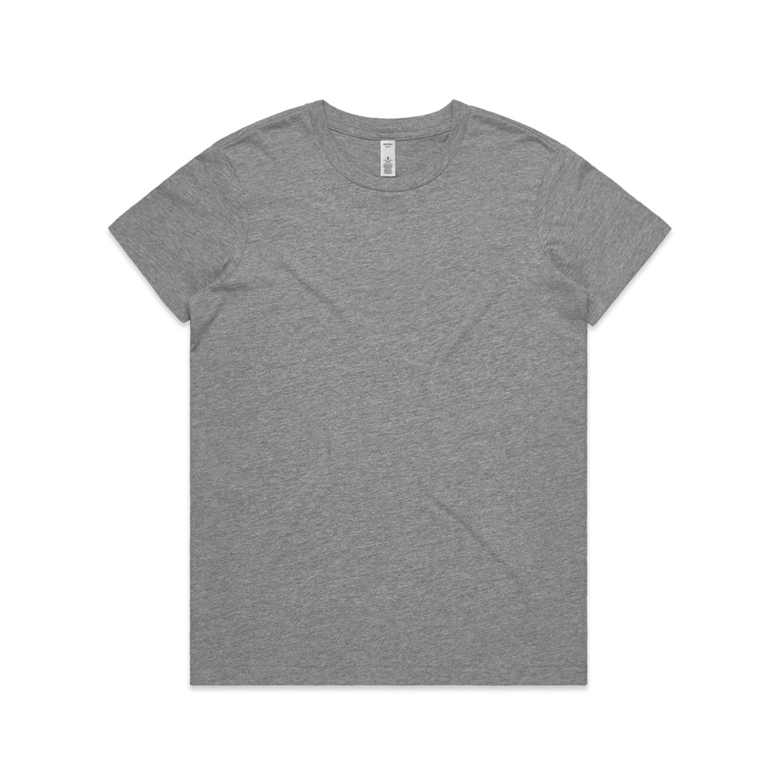 Women's Basic Tee | Arena Custom Blanks - Arena Prints - Front - Athletic Heather - Grey
