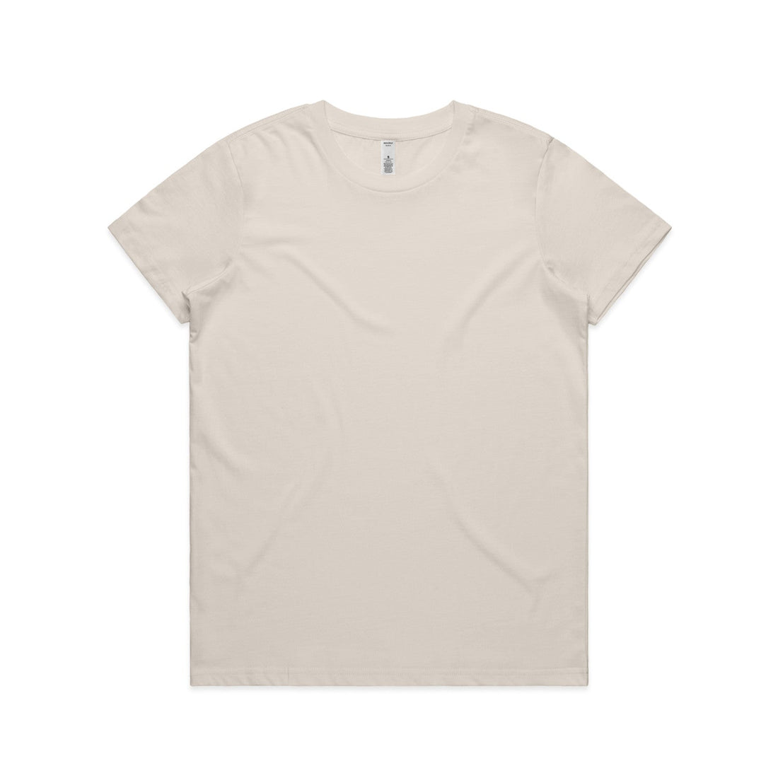 Women's Basic Tee | Arena Custom Blanks - Arena Prints - Front - Bone - Cream