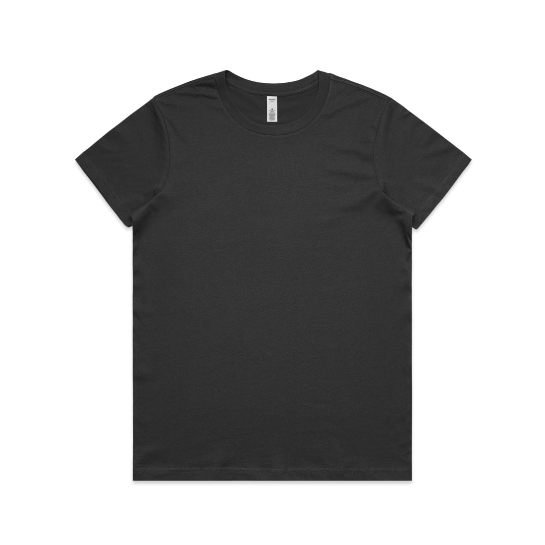 Women's Basic Tee | Arena Custom Blanks - Arena Prints - Front - Coal - Black