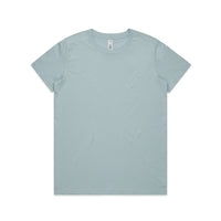 Women's Basic Tee | Arena Custom Blanks - Arena Prints - Front - Pale Blue - Blue