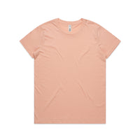 Women's Basic Tee | Arena Custom Blanks - Arena Prints - Front - Pale Pink - Pink