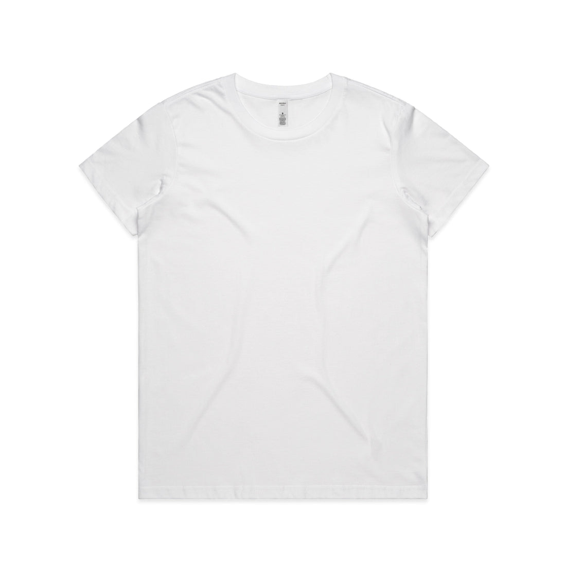 Women's Basic Tee | Arena Custom Blanks - Arena Prints - Front - White