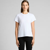 Women's Basic Tee | Arena Custom Blanks - Arena Prints - Modeled Shot - Front