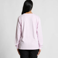 Women’s Classic Long Sleeve Tee | Arena Custom Blanks - Arena Prints - Modeled Shot - Back