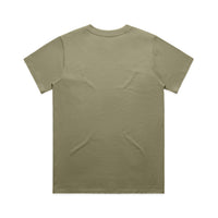Women’s Classic Tee | Custom Blanks - Arena Prints - Back - Eucalyptus - Green