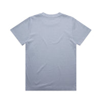 Women’s Heavy Faded Tee | Arena Custom Blanks - Arena Prints - Back - Faded Powder - Blue