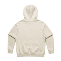 Women's Heavy Hood | Arena Custom Blanks - Arena Prints - Back - Ecru - Cream
