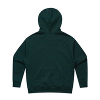 Women's Heavy Hood | Arena Custom Blanks - Arena Prints - Back - Pine Green - Green