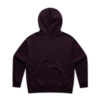 Women's Heavy Hood | Arena Custom Blanks - Arena Prints - Back - Plum - Purple
