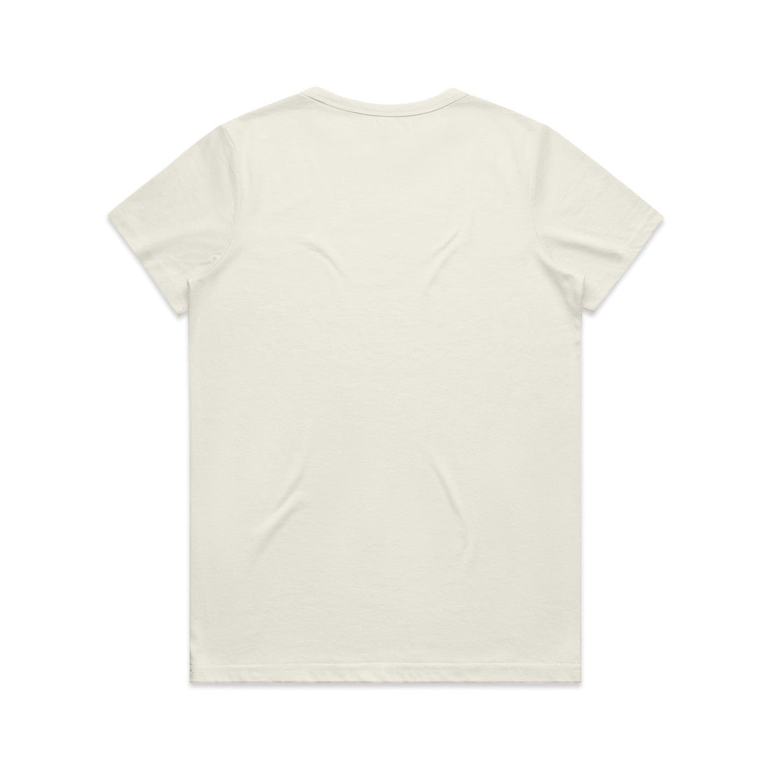 Women's Maple Active Blended Tee | Arena Custom Blank - Arena Prints - Back - Ecru - Cream