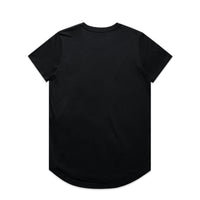 Women's Maple Curve Tee | Arena Custom Blanks - Arena Prints - Back - Black