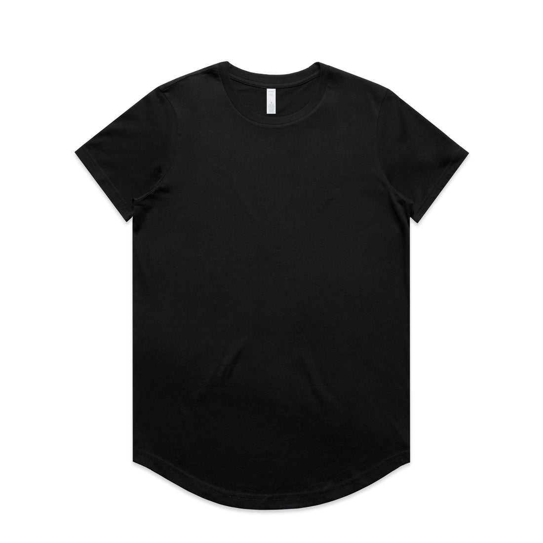 Women's Maple Curve Tee | Arena Custom Blanks - Arena Prints - Front - Black