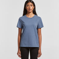 Women's Maple Faded Tee | Arena Custom Blanks - Arena Prints - Modeled Shot - Front