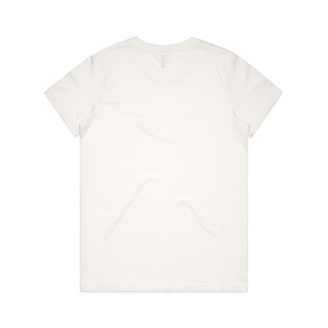 Women's Maple Organic Tee Shirt | Arena Custom Blanks - Arena Prints - Back - Natural - White