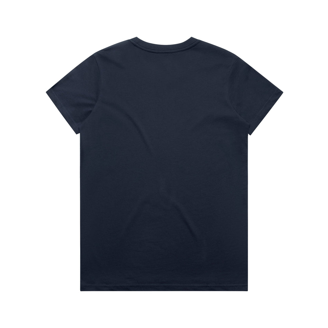Women's Maple Tee Shirt | Arena Custom Blanks - Arena Prints - Back -Midnight Blue - Blue