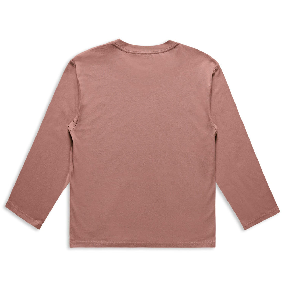 Women’s Martina Long-Sleeve Tee | Arena Custom Blanks - Arena Prints - Back - Hazy Pink - Pink