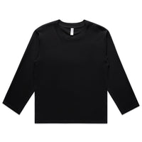 Women’s Martina Long-Sleeve Tee | Arena Custom Blanks - Arena Prints - Front - Black