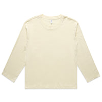 Women's Martina Long Sleeve | Arena Custom Blanks - Arena Prints - Front - Butter - Yellow