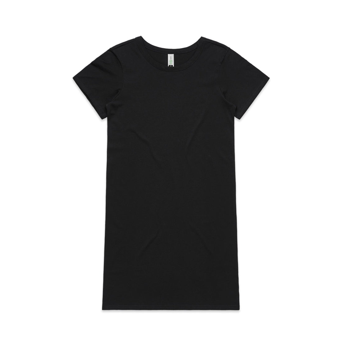 Women's Mika Organic S/S Dress | Arena Custom Blanks - Arena Prints - Front - Black