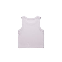 Women's Organic Rib Crop Tank | Arena Custom Blanks - Arena Prints - Back - Orchid - Purple
