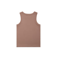 Women's Organic Rib Tank | Arena Custom Blanks - Arena Prints - Back - Hazy Pink - Pink