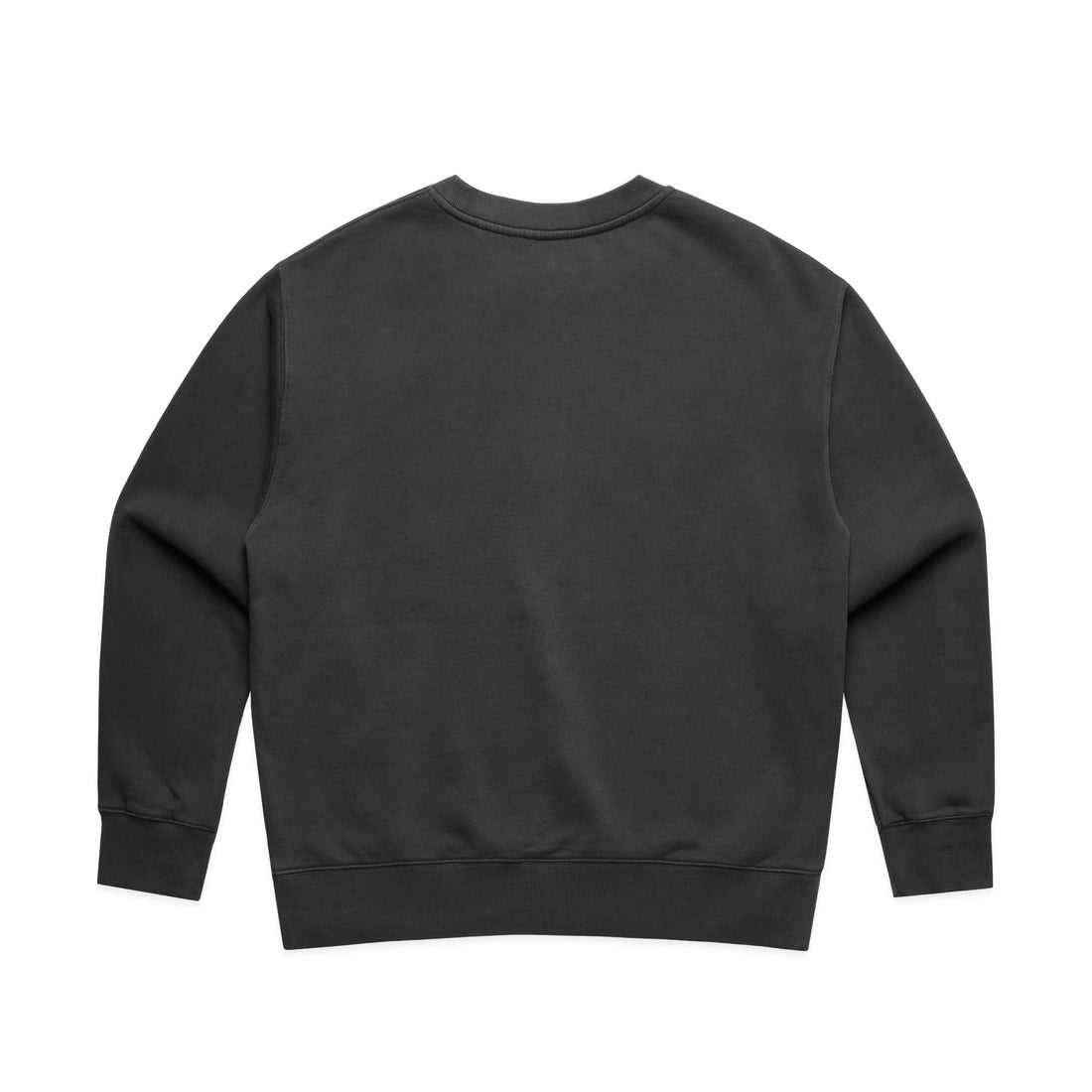 Women's Relax Faded Crew | Arena Custom Blanks - Arena Prints - Back - Faded Black - Black