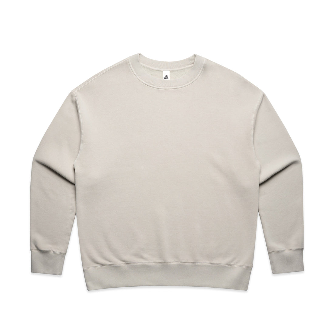 Women's Relax Faded Crew | Arena Custom Blanks - Arena Prints - Front - Faded Bone - Cream