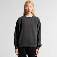 Women's Relax Faded Crew | Arena Custom Blanks - Arena Prints - Modeled Shot - Front
